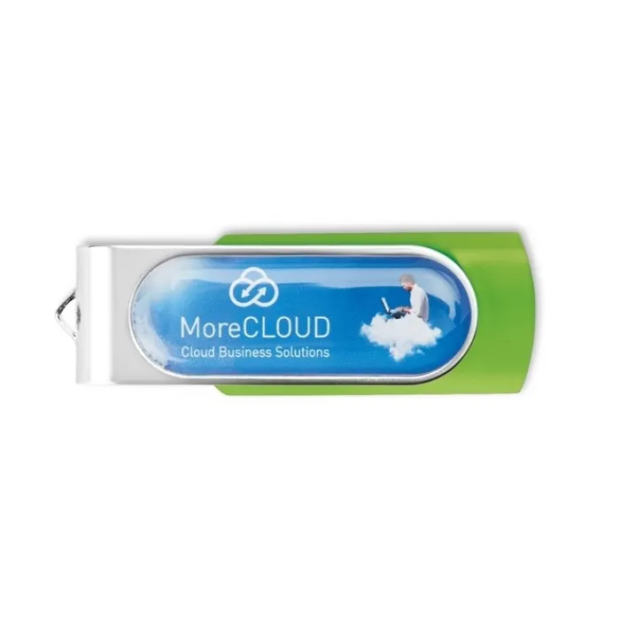 Gift Campaign Pendrive corpo gomma con logo full color Techmate Fullcolor> Chiavette Usb Economiche