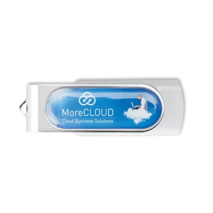 Gift Campaign Pendrive corpo gomma con logo full color Techmate Fullcolor> Chiavette Usb Economiche