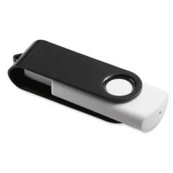 Gift Campaign Pendrive personalizzate in gomma bianche con clip a colori Whitemate> Chiavette Usb Economiche