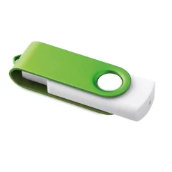 Gift Campaign Pendrive personalizzate in gomma bianche con clip a colori Whitemate></noscript> Chiavette Usb Economiche