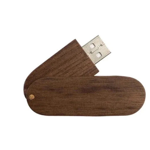 Gift Campaign Pendrive personalizzate in legno girevole Rotowood> Gadget Ecologici|Chiavette Usb Ecologiche