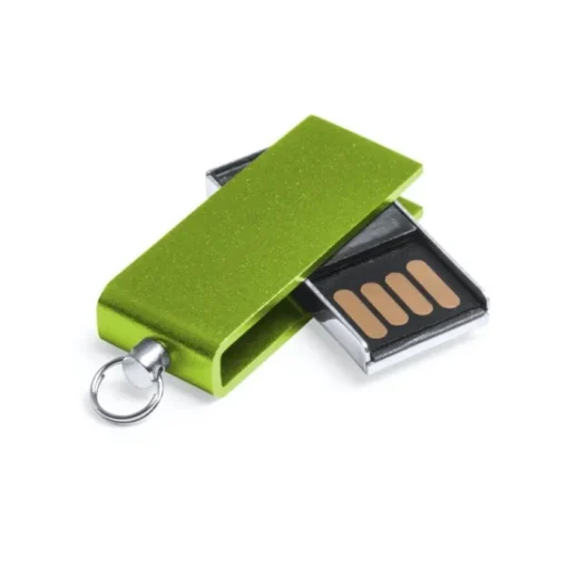 Gift Campaign Pendrive promozionale in metallo anodizzato Micro Giratorio> Chiavette Usb Di Metallo