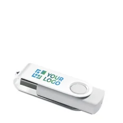 Gift Campaign Pendrive USB personalizzate colorate con clip bianca Whiteclip></noscript> Chiavette Usb Economiche