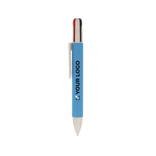 Gift Campaign Penna 4 colori realizzata con carta ecologica da personalizzare> Penne Ecologiche