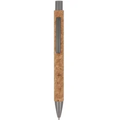 Gift Campaign Penna a pulsante con corpo in sughero sostenibile e inchiostro blu> Penne Ecologiche
