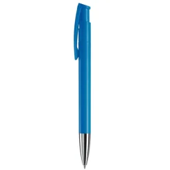 Gift Campaign Penna a pulsante in plastica con inchiostro blu e prodotta in Germania></noscript> Penne Di Plastica