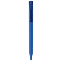Gift Campaign Penna a pulsante in plastica con finitura morbida e inchiostro blu> Penne Di Plastica