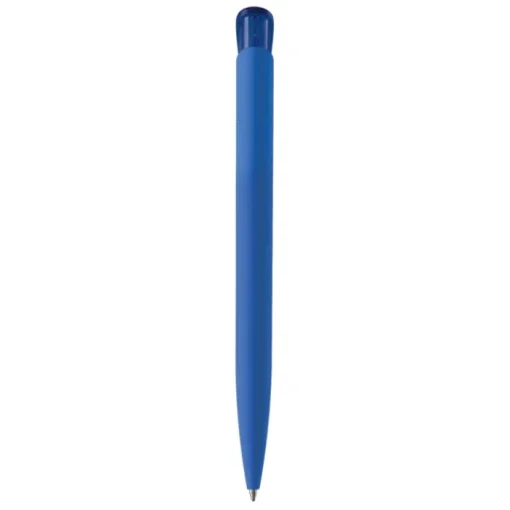 Gift Campaign Penna a pulsante in plastica con finitura morbida e inchiostro blu> Penne Di Plastica