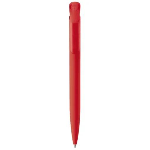 Gift Campaign Penna a pulsante in plastica con finitura morbida e inchiostro blu> Penne Di Plastica