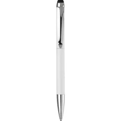Gift Campaign Penna a rotazione in alluminio con gommino touch e inchiostro blu> Penne In Metallo