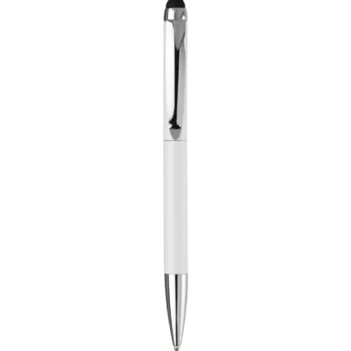 Gift Campaign Penna a rotazione in alluminio con gommino touch e inchiostro blu> Penne In Metallo