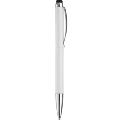 Gift Campaign Penna a rotazione in alluminio con gommino touch e inchiostro blu></noscript> Penne In Metallo