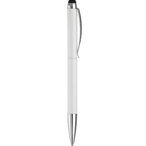 Gift Campaign Penna a rotazione in alluminio con gommino touch e inchiostro blu> Penne In Metallo