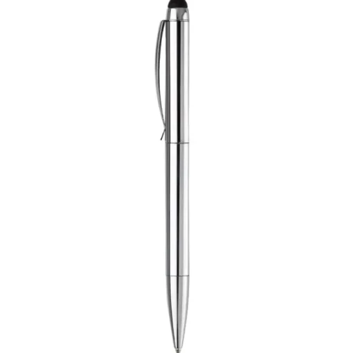 Gift Campaign Penna a rotazione in alluminio con gommino touch e inchiostro blu> Penne In Metallo