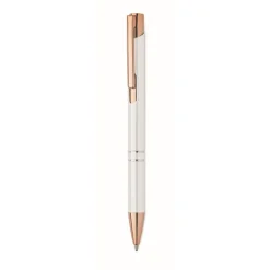 Gift Campaign Penna a scatto in alluminio riciclato dettagli oro rosa inchiostro blu></noscript> Penne In Metallo