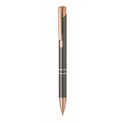 Gift Campaign Penna a scatto in alluminio riciclato dettagli oro rosa inchiostro blu></noscript> Penne In Metallo