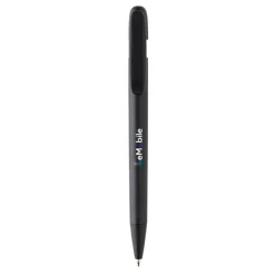 Gift Campaign Penna a scatto in plastica riciclata con inchiostro Dokumental blu></noscript> Penne Ecologiche|Penne Di Plastica