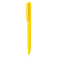 Gift Campaign Penna a scatto in plastica riciclata con inchiostro Dokumental blu></noscript> Penne Ecologiche|Penne Di Plastica