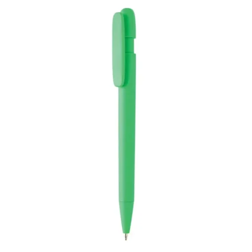 Gift Campaign Penna a scatto in plastica riciclata con inchiostro Dokumental blu> Penne Ecologiche|Penne Di Plastica