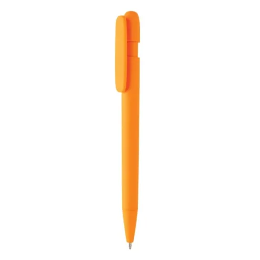 Gift Campaign Penna a scatto in plastica riciclata con inchiostro Dokumental blu> Penne Ecologiche|Penne Di Plastica