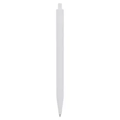 Gift Campaign Penna a scatto in plastica bianca con clip colorata e inchiostro blu></noscript> Penne Di Plastica