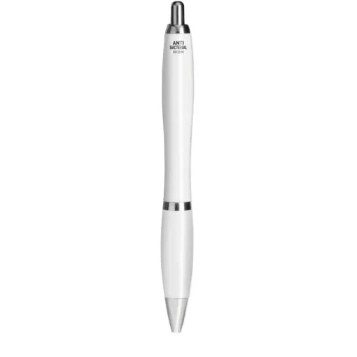 Gift Campaign Penna a sfera antibatterica promozionale con pulsante refill blu> Gadget Per Medici E Infermieri|Penne Di Plastica