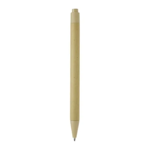 Gift Campaign Penna a sfera aziendale in carta crush e PLA con inchiostro nero> Penne Ecologiche