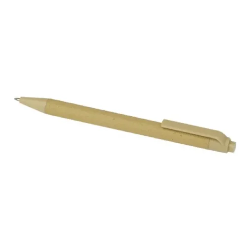 Gift Campaign Penna a sfera aziendale in carta crush e PLA con inchiostro nero> Penne Ecologiche