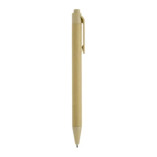 Gift Campaign Penna a sfera aziendale in carta crush e PLA con inchiostro nero> Penne Ecologiche