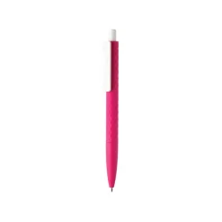 Gift Campaign Penna a sfera bianca e corpo colorato inchiostro blu X3 Soft Colors> Penne Di Plastica