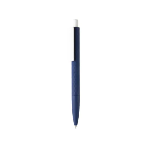 Gift Campaign Penna a sfera bianca e corpo colorato inchiostro blu X3 Soft Colors> Penne Di Plastica