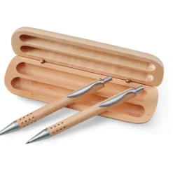 Gift Campaign Penna a sfera con inchiostro nero e Portamine entrambe in> Penne Ecologiche