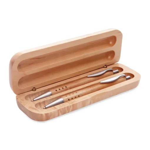 Gift Campaign Penna a sfera con inchiostro nero e Portamine entrambe in> Penne Ecologiche