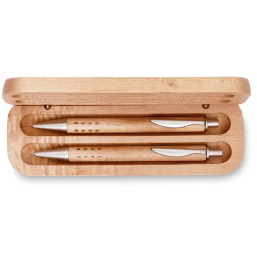 Gift Campaign Penna a sfera con inchiostro nero e Portamine entrambe in> Penne Ecologiche