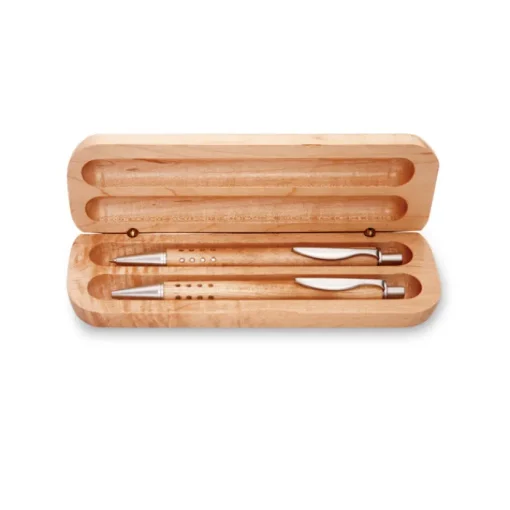 Gift Campaign Penna a sfera con inchiostro nero e Portamine entrambe in> Penne Ecologiche
