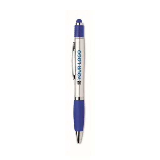 Gift Campaign Penna a sfera con parte superiore antistress e inchiostro blu> Penne Di Plastica