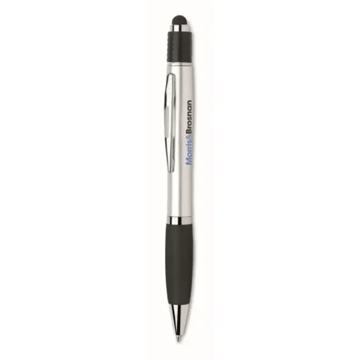 Gift Campaign Penna a sfera con parte superiore antistress e inchiostro blu> Penne Di Plastica
