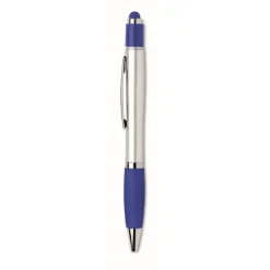 Gift Campaign Penna a sfera con parte superiore antistress e inchiostro blu></noscript> Penne Di Plastica