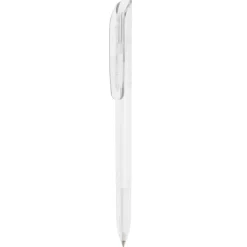 Gift Campaign Penna a sfera corpo trasparente inchiostro blu BIC® Super Clip Clear> Penne Bic®|Penne Di Plastica