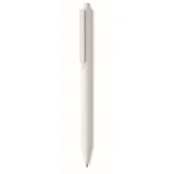Gift Campaign Penna a sfera dal fusto bianco con clip colorata ed inchiostro blu></noscript> Penne Ecologiche|Penne Di Plastica