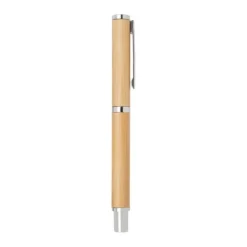 Gift Campaign Penna a sfera e roller in bambù e ottone riciclato inchiostro nero></noscript> Penne Ecologiche