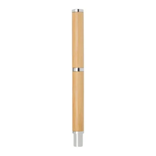 Gift Campaign Penna a sfera e roller in bambù e ottone riciclato inchiostro nero> Penne Ecologiche