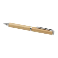 Gift Campaign Penna a sfera e roller in bambù e ottone riciclato inchiostro nero></noscript> Penne Ecologiche