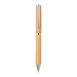 Gift Campaign Penna a sfera e roller in bambù e ottone riciclato inchiostro nero></noscript> Penne Ecologiche