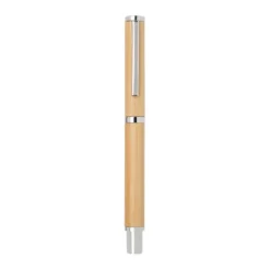 Gift Campaign Penna a sfera e roller in bambù e ottone riciclato inchiostro nero></noscript> Penne Ecologiche
