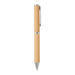 Gift Campaign Penna a sfera e roller in bambù e ottone riciclato inchiostro nero></noscript> Penne Ecologiche