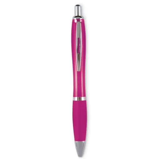 Gift Campaign Penna a sfera in ABS con impugnatura in gomma inchiostro blu Color> Penne Di Plastica