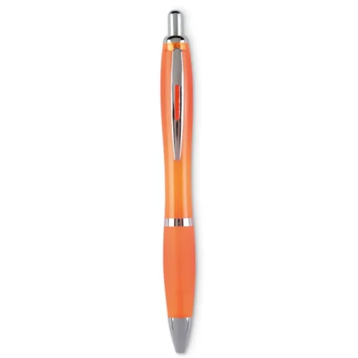 Gift Campaign Penna a sfera in ABS con impugnatura in gomma inchiostro blu Color> Penne Di Plastica
