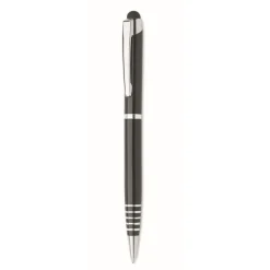 Gift Campaign Penna a sfera in alluminio riciclato con gommino touch e inchiostro blu> Penne Ecologiche|Penne In Metallo