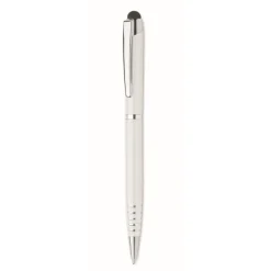 Gift Campaign Penna a sfera in alluminio riciclato con gommino touch e inchiostro blu></noscript> Penne Ecologiche|Penne In Metallo